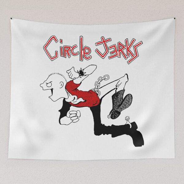 Item preview, Punk Rock Typography Red band designed and sold by ShadeFall.