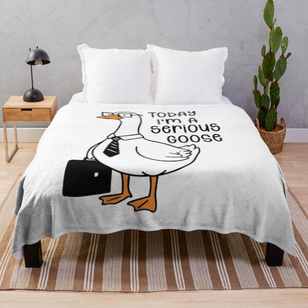 Item preview, Today I'm A Serious Goose designed and sold by xaviquirmo.