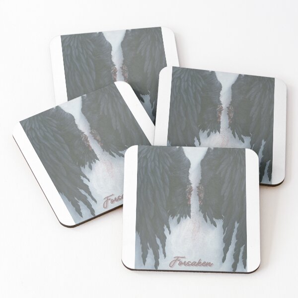 Item preview, Forsaken Wings - Fallen Angel Gothic Art designed and sold by HayleyJStudio.