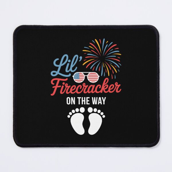Item preview, 4th of July Pregnancy Firecracker designed and sold by benonarts.