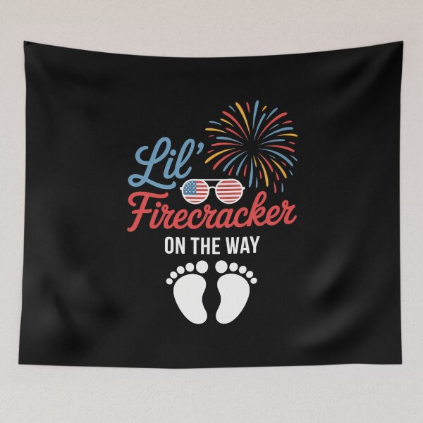 Item preview, 4th of July Pregnancy Firecracker designed and sold by benonarts.