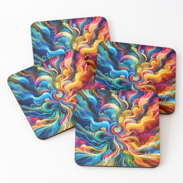 Item preview, Retro 1960's Hippie Psychedelic Fantasy Colorful Vibrant Designs designed and sold by DEC02.