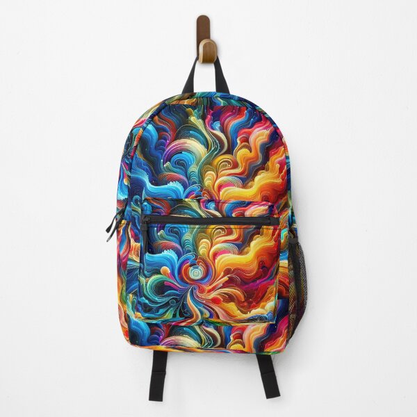 Item preview, Retro 1960's Hippie Psychedelic Fantasy Colorful Vibrant Designs designed and sold by DEC02.