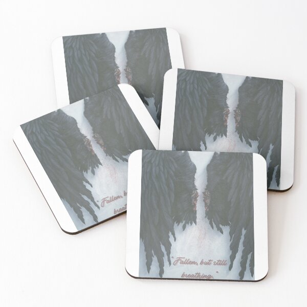 Item preview, Fallen but Still Breathing - Dark Angel Wings designed and sold by HayleyJStudio.