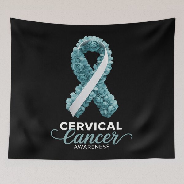 Item preview, Cervical Cancer Awareness designed and sold by PunkNation-Arts.