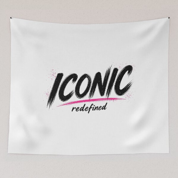 Item preview, Iconic Redefined Bold Streetwear Typography designed and sold by StoryInCode.