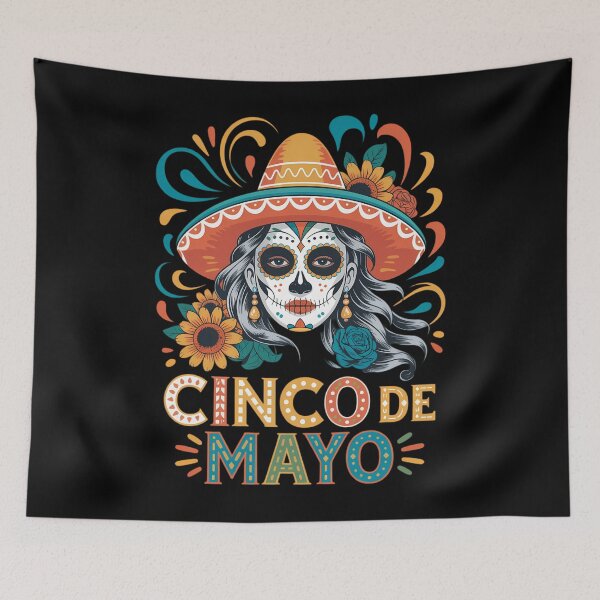Item preview, Cinco De Mayo Girl Mexican Fiesta 5 De Mayo designed and sold by Moon-Ape.