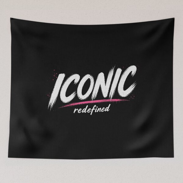 Item preview, Iconic Redefined Bold Streetwear Typography designed and sold by StoryInCode.