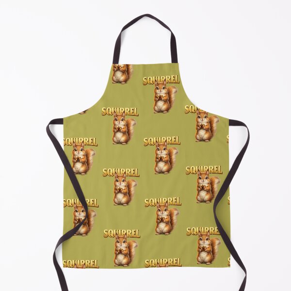 Item preview, Cute Squirrel Standing with Nuts Illustration | Adorable Woodland Animal T-Shirt & Gift Design designed and sold by KalaPXL.