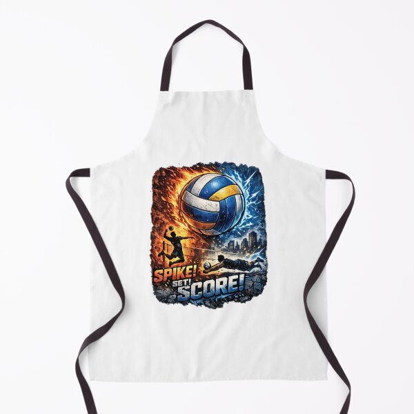 Item preview, Volleyball Fire and Ice Showdown designed and sold by rhainlds.