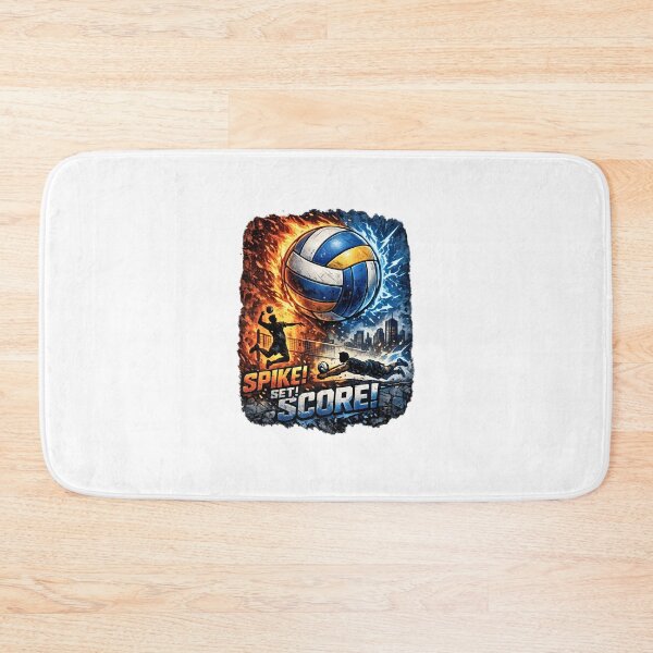 Item preview, Volleyball Fire and Ice Showdown designed and sold by rhainlds.
