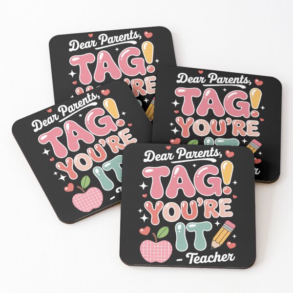 Item preview, Dear Parents Tag You're It From Teacher Last Day Of School  designed and sold by Moon-Ape.