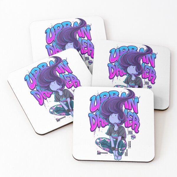 Item preview, Urban Dreamer Anime Girl Streetwear Art designed and sold by Sanctum Cosmos.