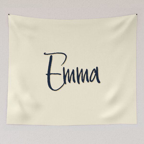 Item preview, EMMA personalized type design designed and sold by CharlottePlaceArt.