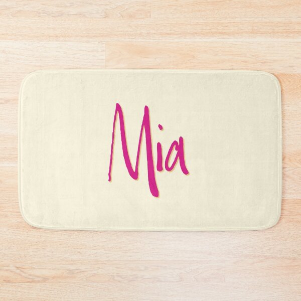 Item preview, MIA personalized type design designed and sold by CharlottePlaceArt.