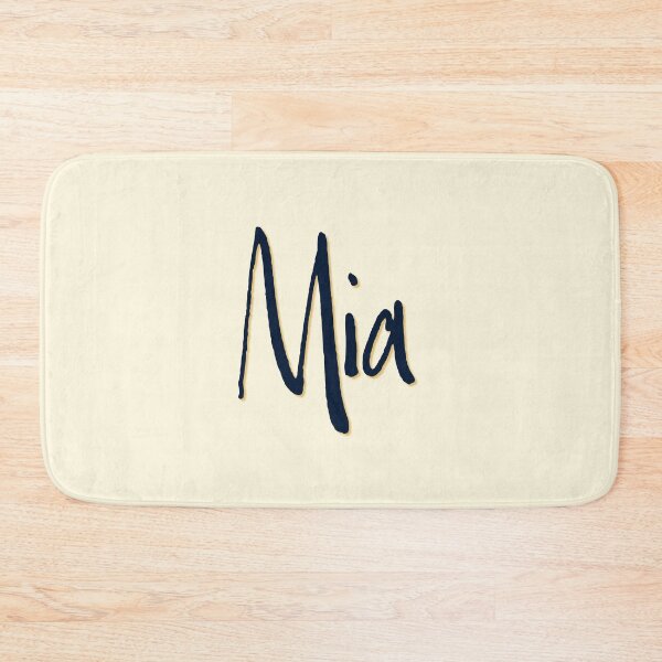 Item preview, MIA personalized type design designed and sold by CharlottePlaceArt.