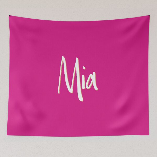 Item preview, MIA personalized type design designed and sold by CharlottePlaceArt.