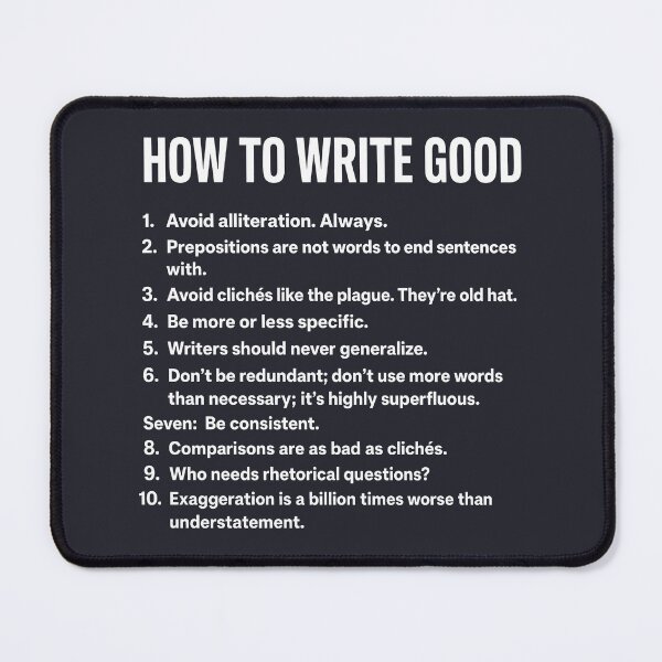 Item preview, How To Write Good Funny Writing Tips designed and sold by HowToCanadian.