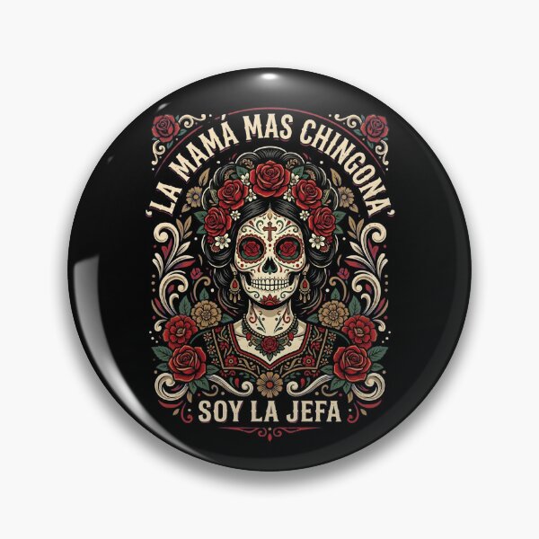 Item preview, La Mama Mas Chingona Soy La Jefa designed and sold by dudelinart.