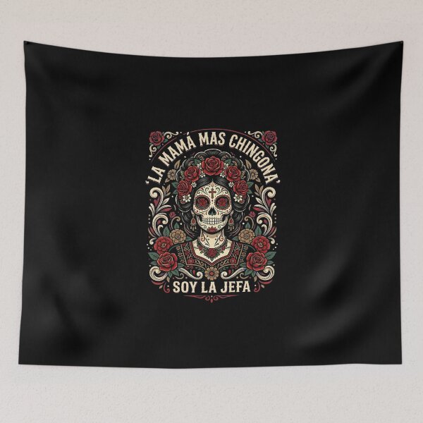 Item preview, La Mama Mas Chingona Soy La Jefa designed and sold by dudelinart.