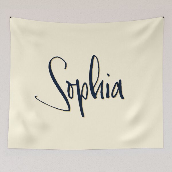 Item preview, SOPHIA personalized type design designed and sold by CharlottePlaceArt.