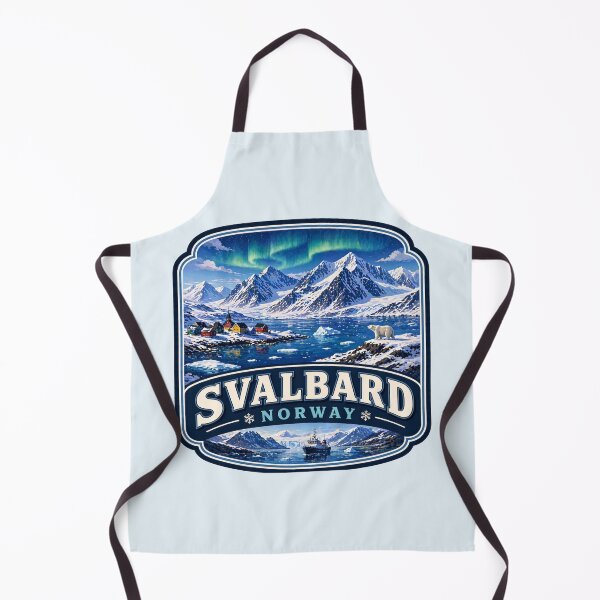 Item preview, Svalbard, Norway - Arctic Mountains, Polar Bear, Northern Lights designed and sold by Myra365Art.