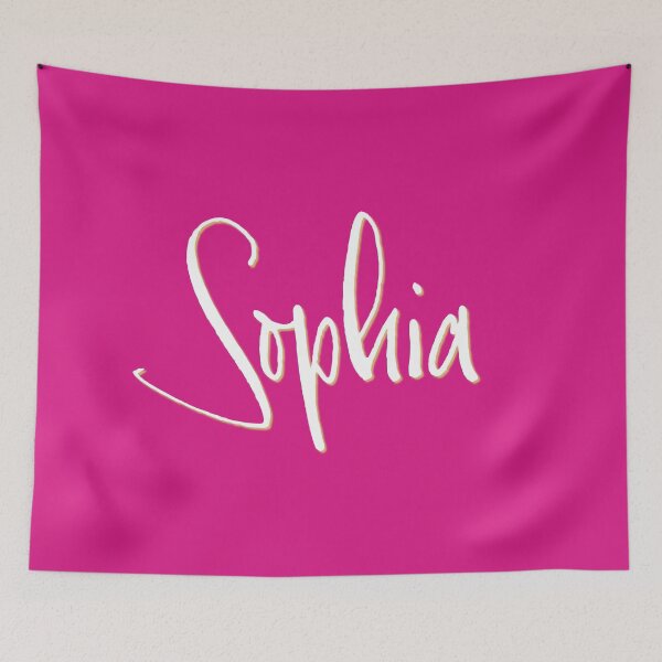 Item preview, SOPHIA personalized type design designed and sold by CharlottePlaceArt.