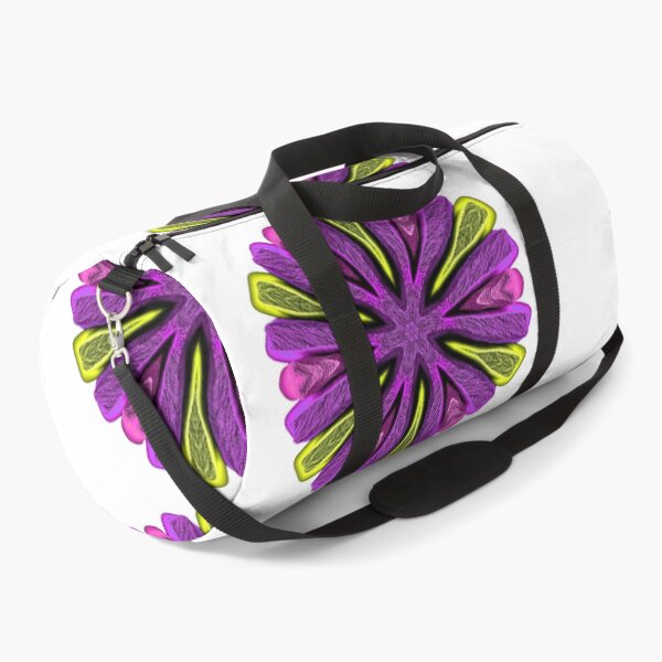 Item preview, Vibrant Purple and Yellow Neon Mandala Art designed and sold by blacK1982White.