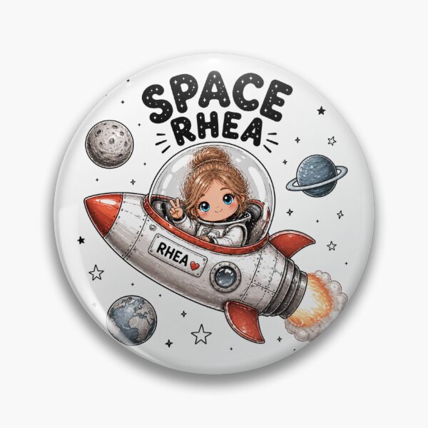 Item preview, Rhea blasts off into space! designed and sold by TheTylerFamilyWay.