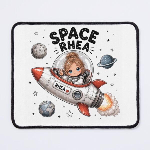 Item preview, Rhea blasts off into space! designed and sold by TheTylerFamilyWay.