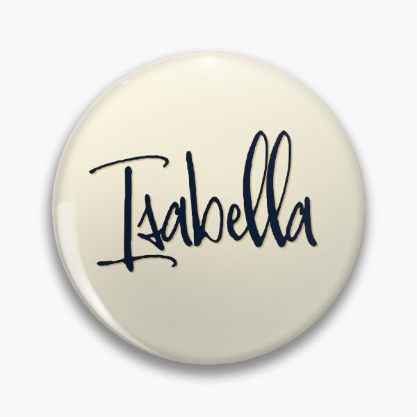 Item preview, ISABELLA personalized type design designed and sold by CharlottePlaceArt.