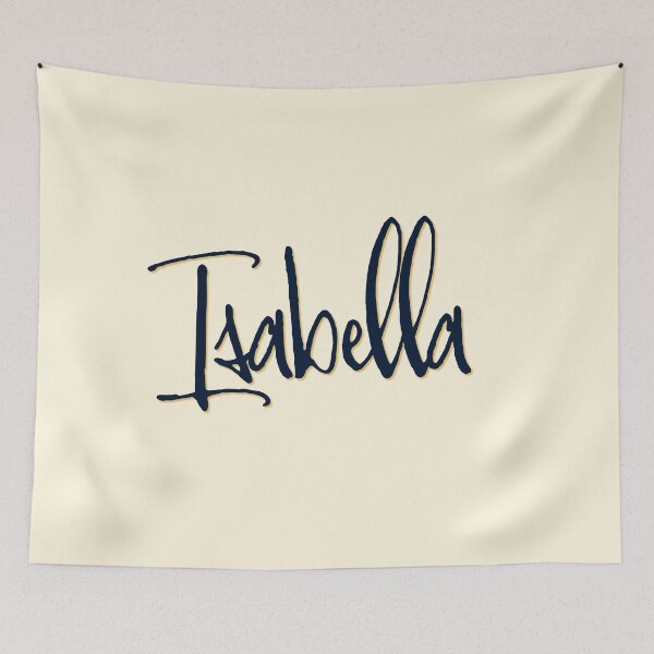 Item preview, ISABELLA personalized type design designed and sold by CharlottePlaceArt.