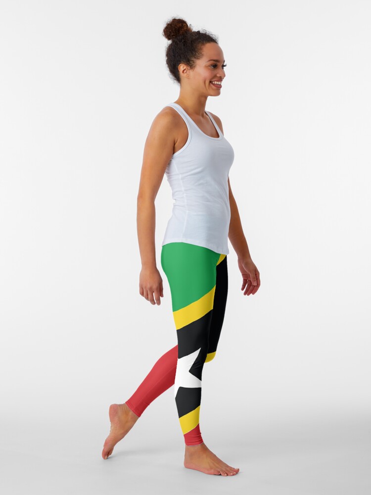 St Kitts and Nevis National Flag Leggings for Sale by identiti