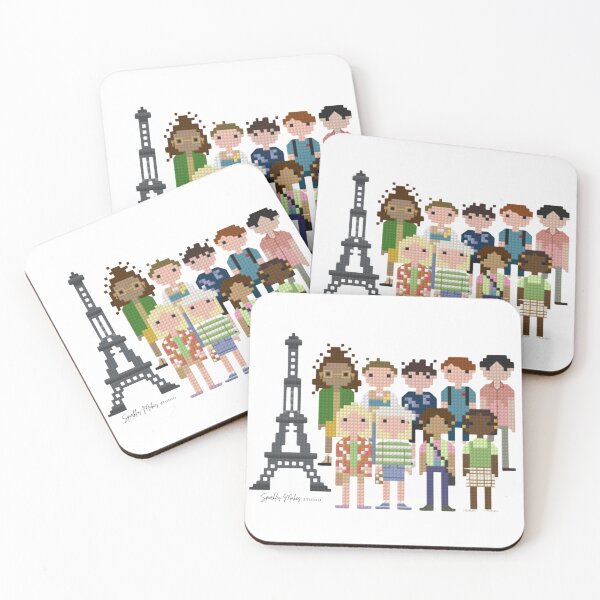 Item preview, Paris Pals Heartstopper Inspired designed and sold by SparklesMakesStudio.