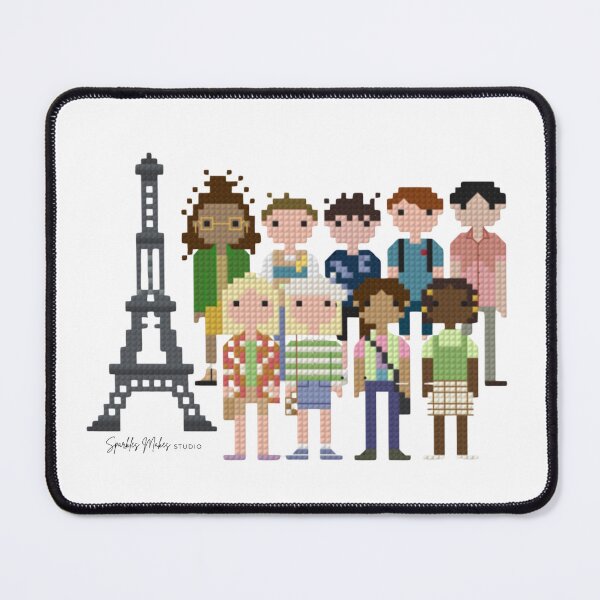 Item preview, Paris Pals Heartstopper Inspired designed and sold by SparklesMakesStudio.