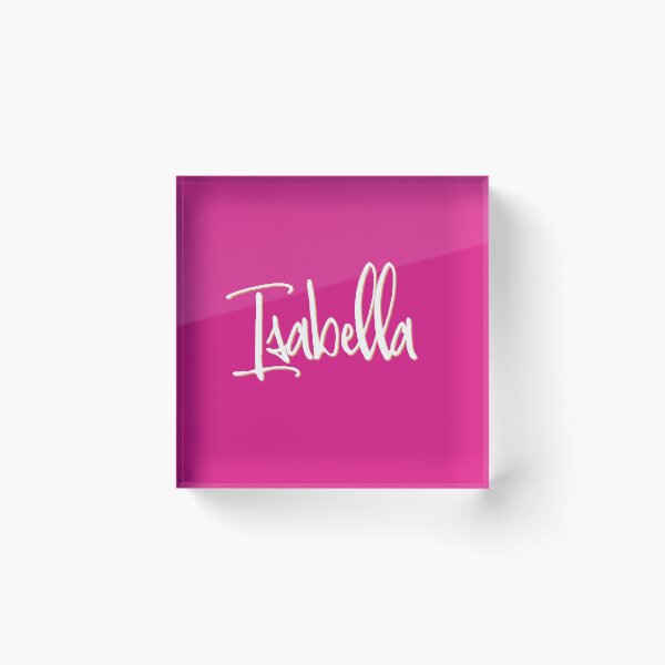 Item preview, ISABELLA personalized type design designed and sold by CharlottePlaceArt.