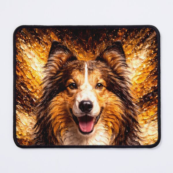 Item preview, Sheltie Color Explosion Dog Art designed and sold by Vista Atelier.
