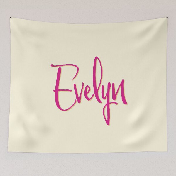 Item preview, EVELYN personalized type design designed and sold by CharlottePlaceArt.