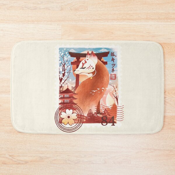 Item preview, Kitsune Mail Stamp designed and sold by Dan Elijah Fajardo.