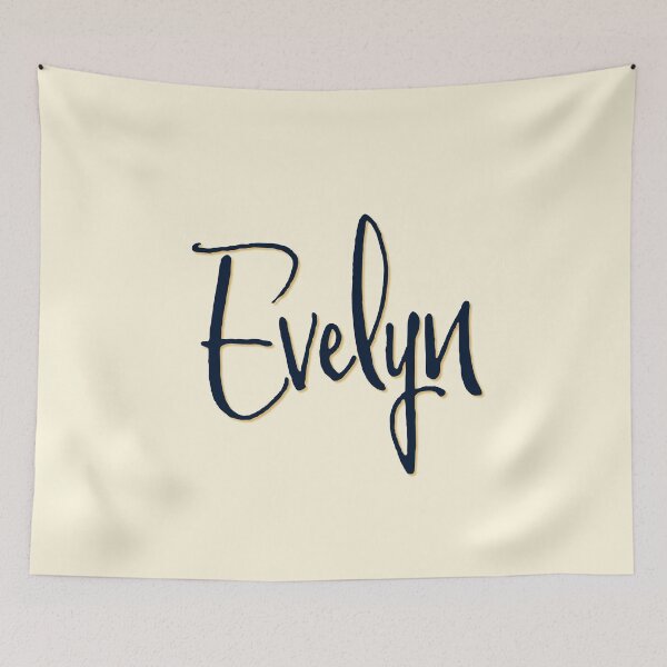 Item preview, EVELYN personalized type design designed and sold by CharlottePlaceArt.