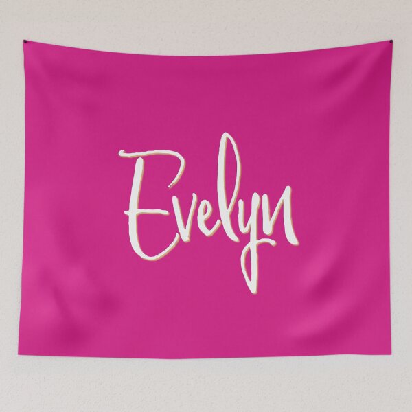 Item preview, EVELYN personalized type design designed and sold by CharlottePlaceArt.