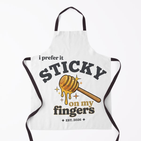 Item preview, I Prefer It Sticky On My Fingers - Funny Sassy Y2K Honey Quote designed and sold by P2P-paotopao.