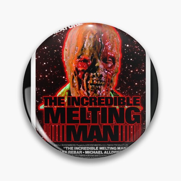 Item preview, THE INCREDIBLE MELTING MAN (Red Design Style C) designed and sold by skeletons-lair.