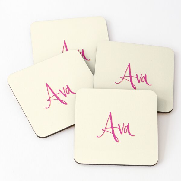 Item preview, AVA personalized type design designed and sold by CharlottePlaceArt.