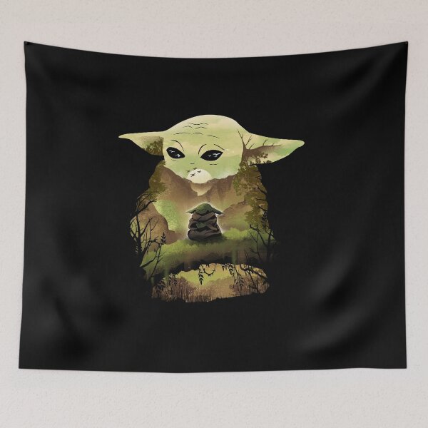 Item preview, The Grogu Forest designed and sold by Dan Elijah Fajardo.