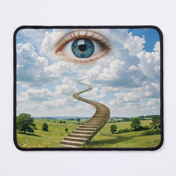 Item preview, Liminal Space | Dreamcore Eye & Weirdcore Surrealist Art designed and sold by OVERRIDESTUDIOS.