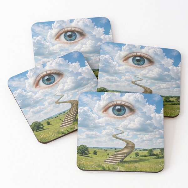 Item preview, Liminal Space | Dreamcore Eye & Weirdcore Surrealist Art designed and sold by OVERRIDESTUDIOS.
