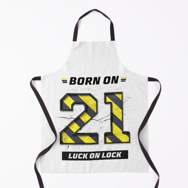 Item preview, 21st Birthday Shirt – Luck on Lock, Born in 21, Lucky Mindset Grunge Streetwear Design designed and sold by amareshdas008.