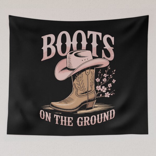 Item preview, Boots On The Ground Juneteenth Cowgirl Where Them designed and sold by Moon-Ape.