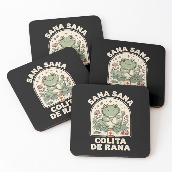 Item preview, Sana Sana Colita De Rana Cute Frog designed and sold by dudelinart.